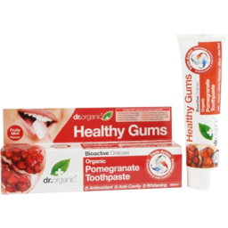 Photo of DR ORGANIC:DO Pomegranate Whitening Toothpaste