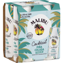 Photo of Malibu Pina Colada Cans