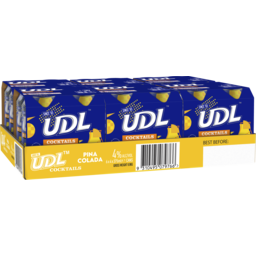 Photo of UDL Cocktails Pina Colada 375ml 24 Pack