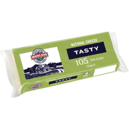 Photo of Fs Mainland Tasty Natural Cheese Thin Slices 105 Pack