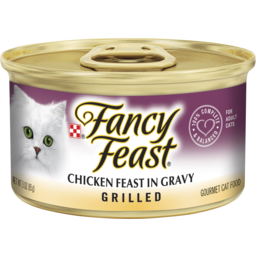 Photo of Fancy Feast Adult Classic Chicken Feast In Gravy Grilled Wet Cat Food 85g
