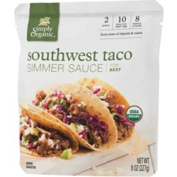 Photo of Simply Organic - Southwest Taco Simmer Sauce