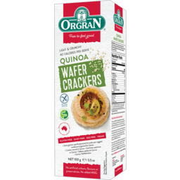 Photo of Orgran Quinoa Wafer Crackers Gluten & Dairy Free