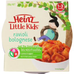 Photo of Heinz Little Kids Toddler Food Ravioli Bolognese