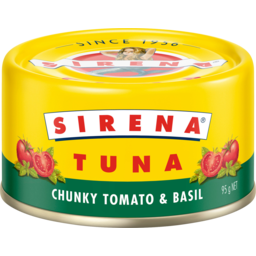 Photo of Sirena Tuna Chunky Tomato & Basil 95g