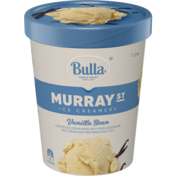 Photo of Bulla Ice Cream Murray St Vanilla Bean 1l