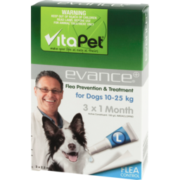 Photo of Vitapet Evance Dog Flea Treatment, For Dogs 10-25kg 