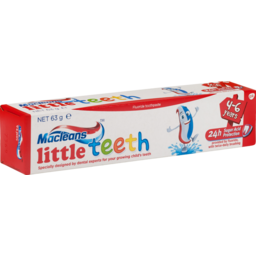Photo of Macleans Little Teeth Kids Toothpaste 4- Years 63g