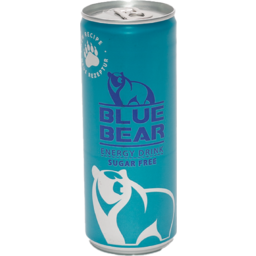 Photo of Blue Bear Energy Drink Sugar Free 250ml