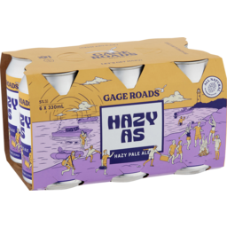 Photo of Gage Roads Hazy As Hazy Pale Ale 6pk Cans 330ml