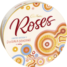 Photo of Cadbury Roses Limited Edition By Dungala Creations Tin 600g 600g