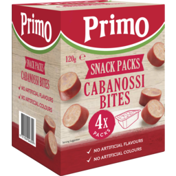 Photo of Primo S/Packs Cabanossi Bites 120gm
