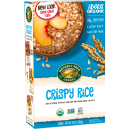 Photo of Nature's Path Organic Crispy Rice Whole Grain Brown Rice Cereal 284g