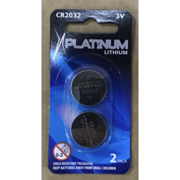 Photo of Platinum Cr2032 Battery 2pk