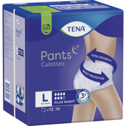 Photo of Tena Pants Plus Night Large (L) 12 Pack