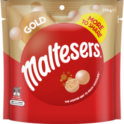 Photo of Maltesers Gold Choc Snack & Share Bag