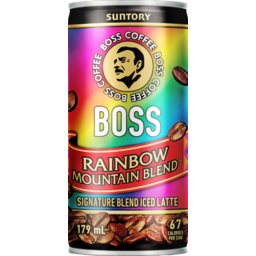 Photo of Boss Coffee Rtd Rainbow Mountain Blend 179ml