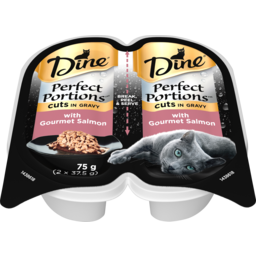 Photo of Dine Cat Food Perfect Portion Gourmet Salmon