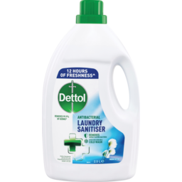 Photo of Dettol Antibacterial Laundry Sanitiser Fresh Cotton 2.5l 2.5l