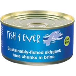 Photo of Fish 4 Ever - Skipjack Tuna Chunks In Brine - 160g