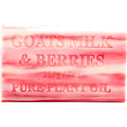 Photo of Pure Plant Oil Soap - Goats Milk And Berries (Each)