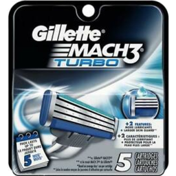Photo of Gillette Mach 3 Turbo Cartridge 5pk