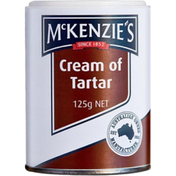 Photo of McKenzie's Cream of Tartar 125g