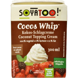 Photo of SOYATOO:ST Coconut Topping Cream 300ml