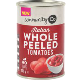 Photo of Community Co Tomato Whole Peeled 400gm