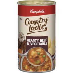 Photo of Campbell's Country Ladle Soup Hearty Beef & Vegetable 500g