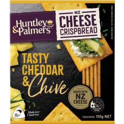 Photo of Huntley & Palmers Cheese Crispbread Tasty Cheddar Chive