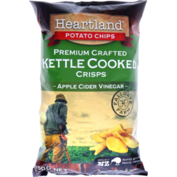 Photo of Heartland Potato Chips Cider Vinegar 150g