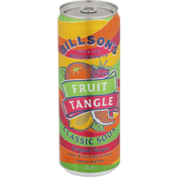 Photo of Billson's Fruit Tangle Classic Soda 355ml 355ml