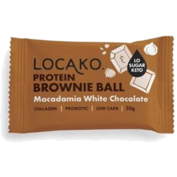 Photo of LOCAKO Macadamia White Choc Brownie Ball