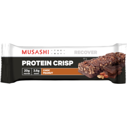 Photo of Musashi Choc Peanut Protein Crisp Bar 60g