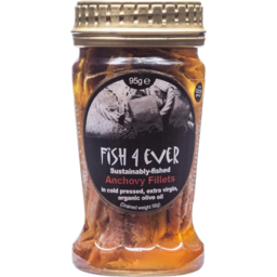 Photo of Fish4Ever Anchovies Olive 95g