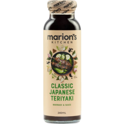 Photo of Marions Kitchen Sauce Classic Japanese Teriyaki 240ml