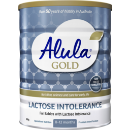 Photo of Alula Gold Lactose Intolerance Premium Infant Formula 0-12 Months 900g