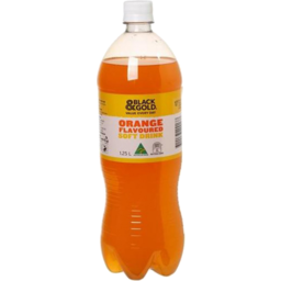 Photo of Black & Gold Orange Soft Drink 1.25