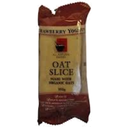 Photo of All Natural Bakery Oat Slice Strawberry Yoghurt 100gm
