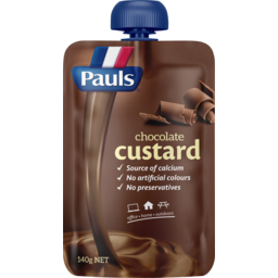 Photo of Pauls Chocolate Custard Pouch 140g