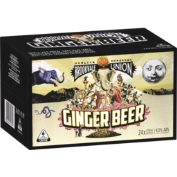 Photo of Brookvale Union Ginger Beer 4.0% 4 X 6 X 330ml Bottle 330ml