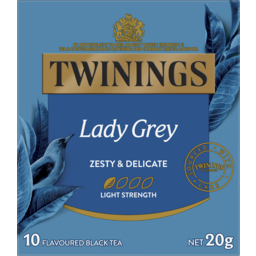 Photo of Twinings Lady Grey Tea Bags 10 Pack