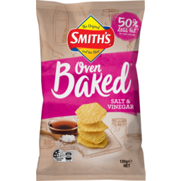 Photo of Smiths Oven Baked Salt & Vinegar Chips 130g