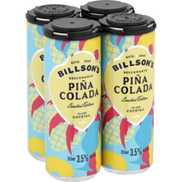 Photo of Billson's Pina Colada Canned Cocktail