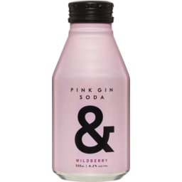 Photo of Pink Gin Soda & Can