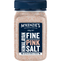 Photo of Mckenzies Himalayan Fine Pink Salt Shake & Pour