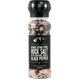 Photo of Chef's Choice Pink Salt & Black Pepper with Grinder 