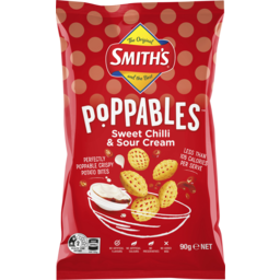 Photo of Smith's Poppables Sweet Chilli & Sour Cream Potato Bites 90g