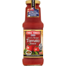Photo of Three Threes Family Recipe Tomato Sauce 275ml